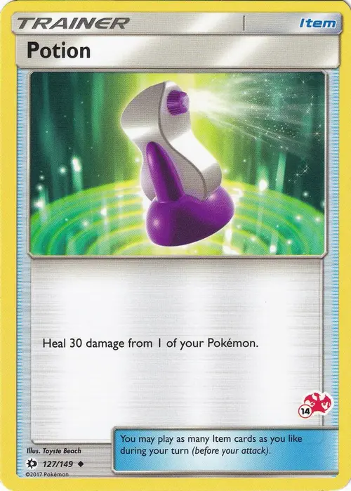 Potion - 127/149 (#14 Charizard Stamped) card art