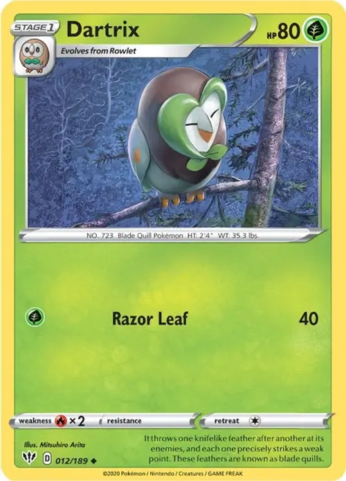 Dartrix card art
