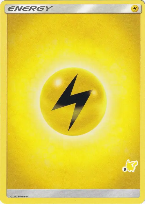 Lightning Energy (#3 Pikachu Stamped) card art