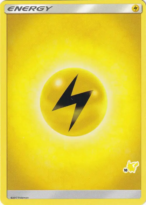 Lightning Energy (#18 Pikachu Stamped) card art