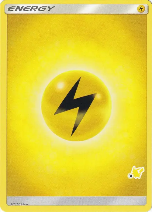 Lightning Energy (#31 Pikachu Stamped) card art