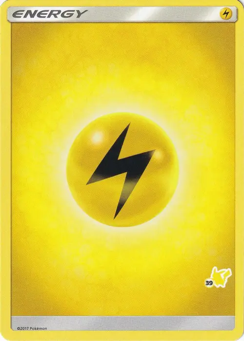 Lightning Energy (#39 Pikachu Stamped) card art