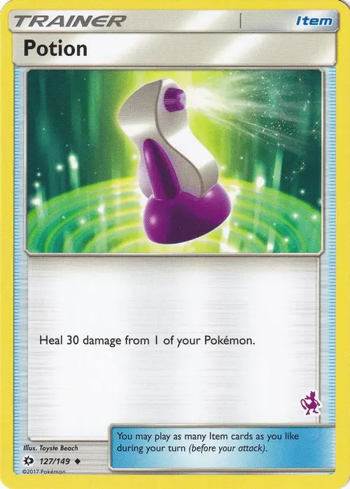 Potion - 127/149 (Mewtwo Stamped) card art