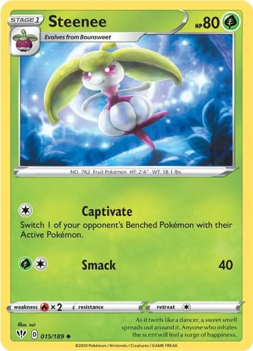 Steenee card art