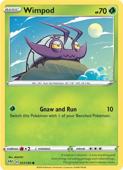Wimpod card art
