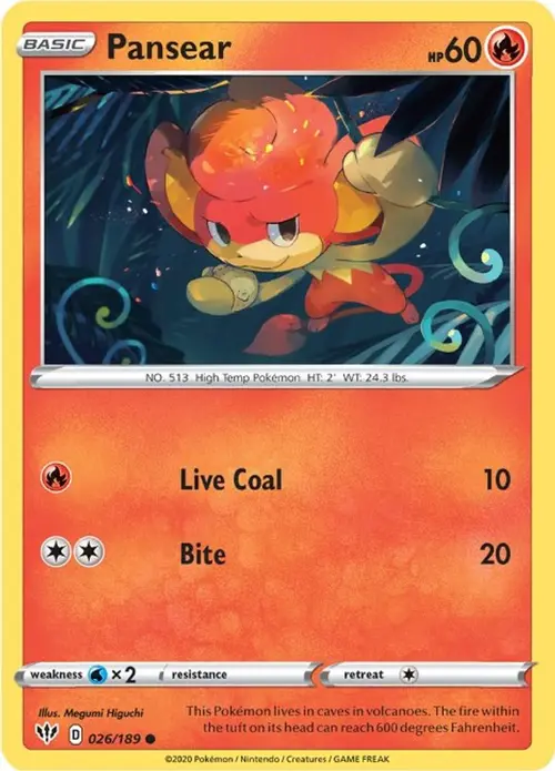 Pansear card art