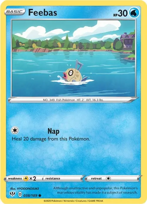 Feebas card art