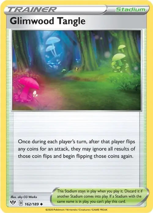 Glimwood Tangle card art