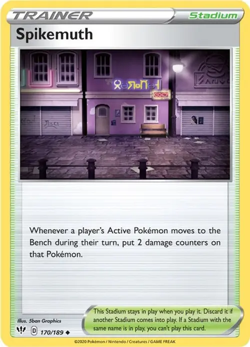 Spikemuth card art