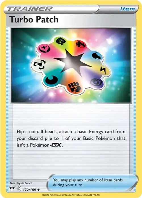 Turbo Patch card art