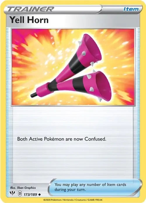 Yell Horn card art