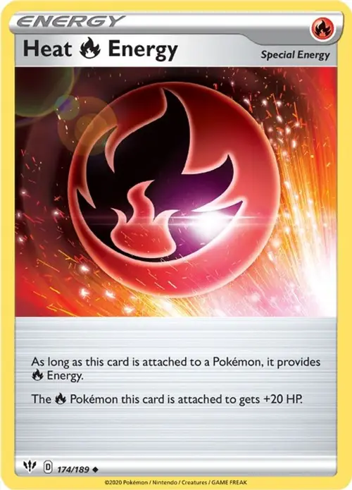 Heat R Energy card art
