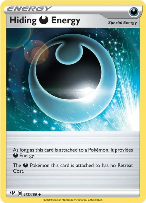 Hiding D Energy card art