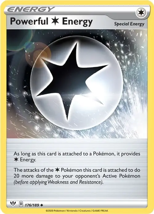 Powerful C Energy card art