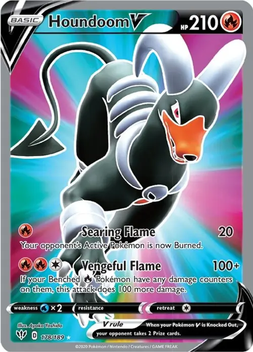 Houndoom V (Full Art) card art