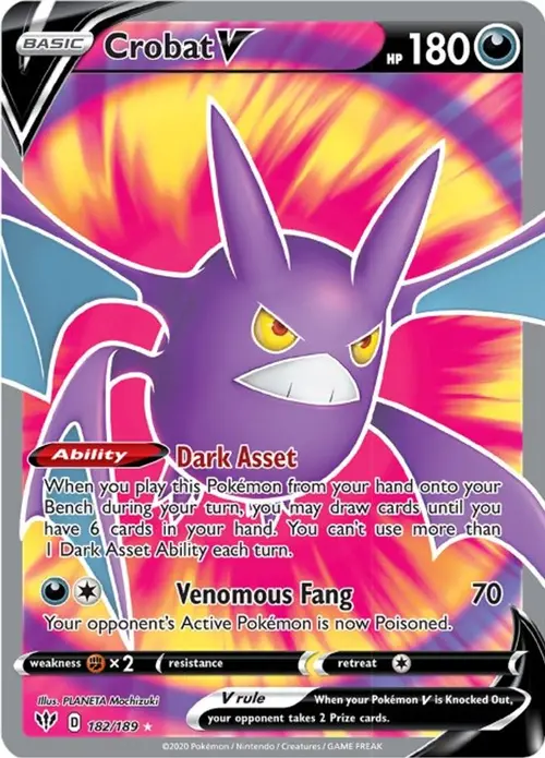Crobat V (Full Art) card art