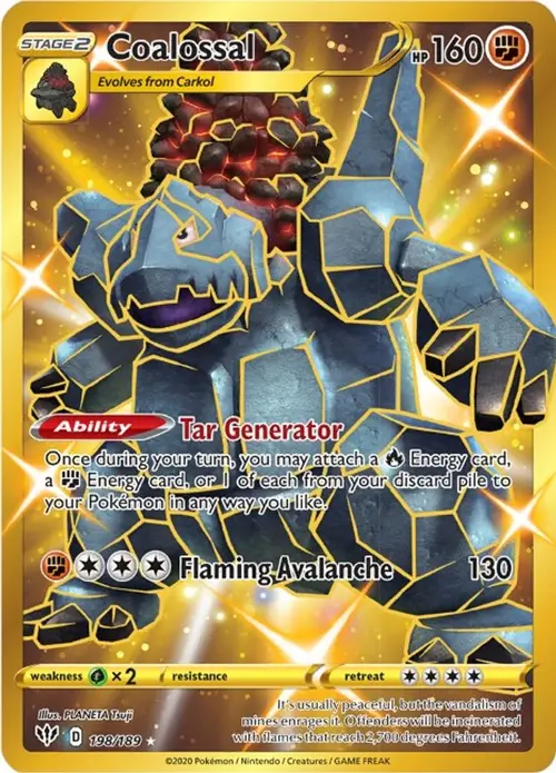 Coalossal (Secret) card art