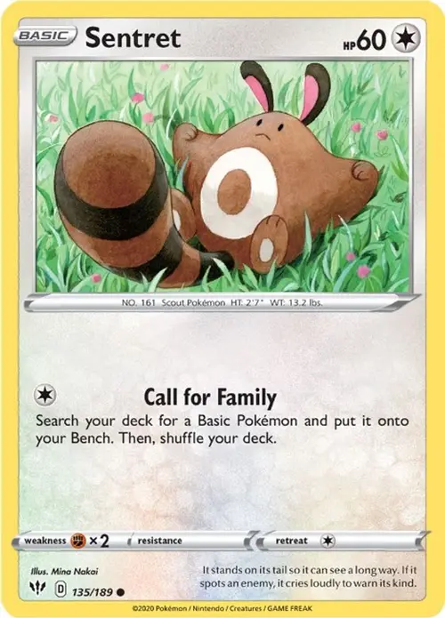 Sentret card art