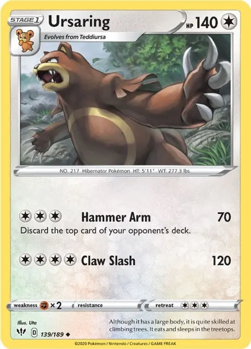 Ursaring card art