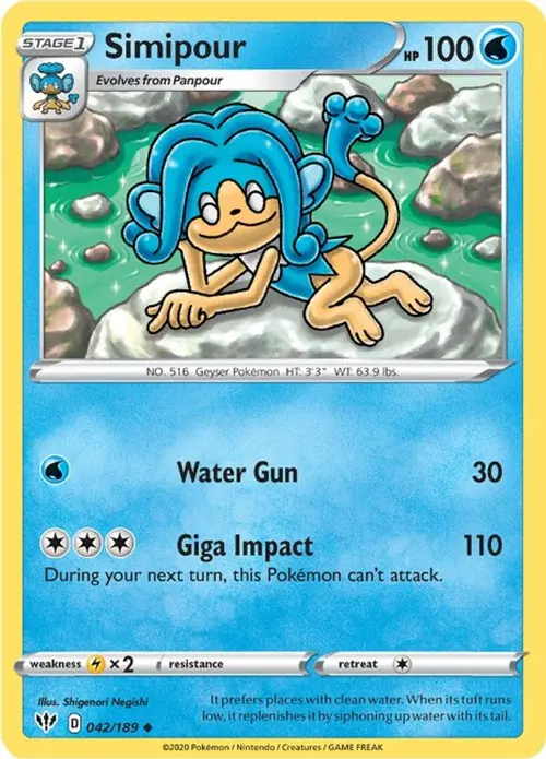 Simipour card art