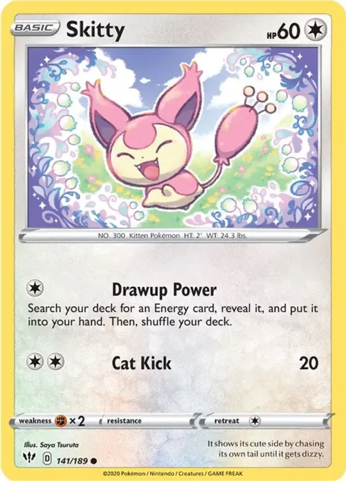 Skitty card art