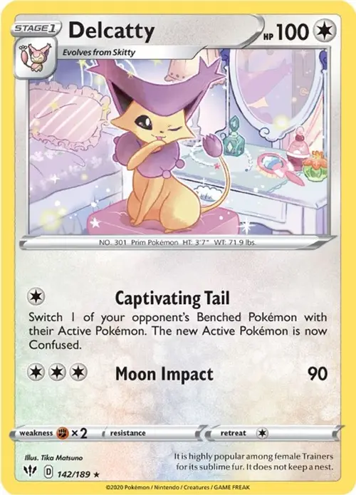 Delcatty card art
