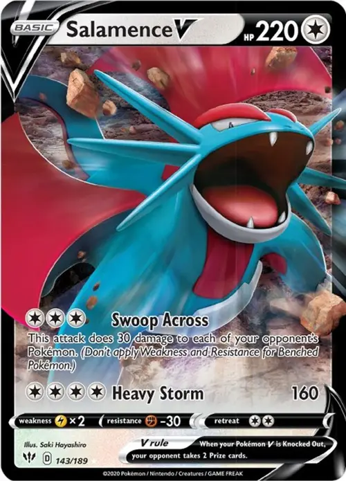 Salamence V card art