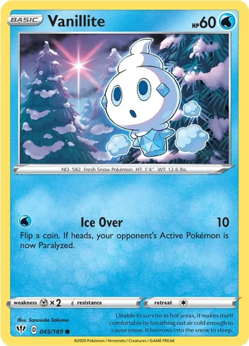 Vanillite card art