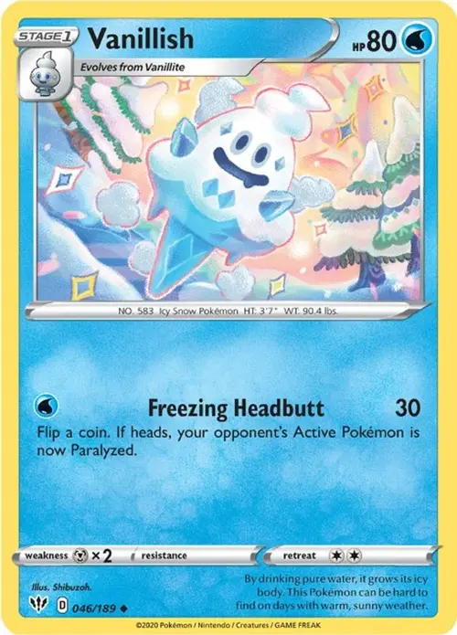 Vanillish card art
