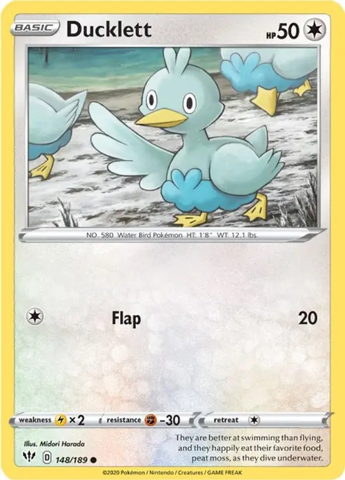 Ducklett card art