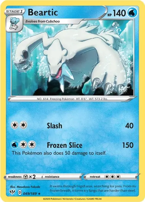 Beartic card art