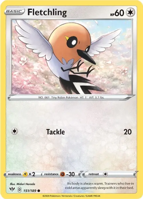 Fletchling card art