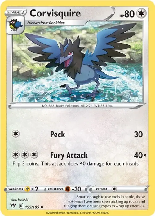 Corvisquire card art