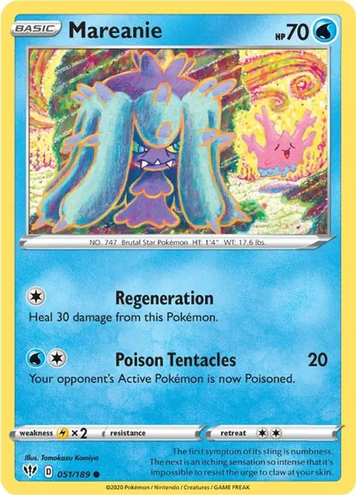 Mareanie card art