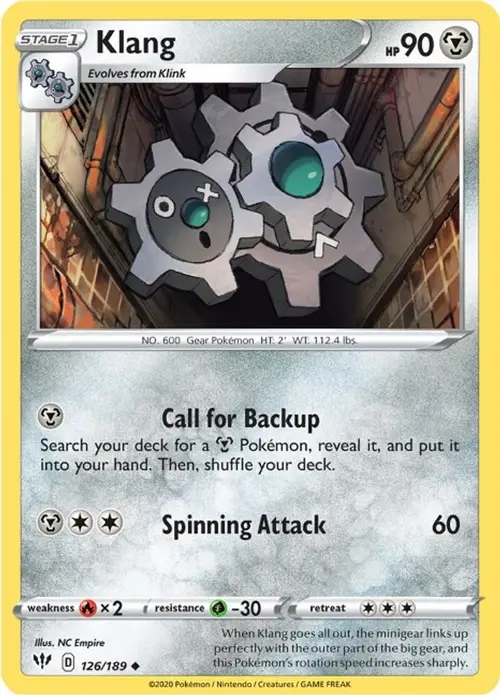 Klang card art
