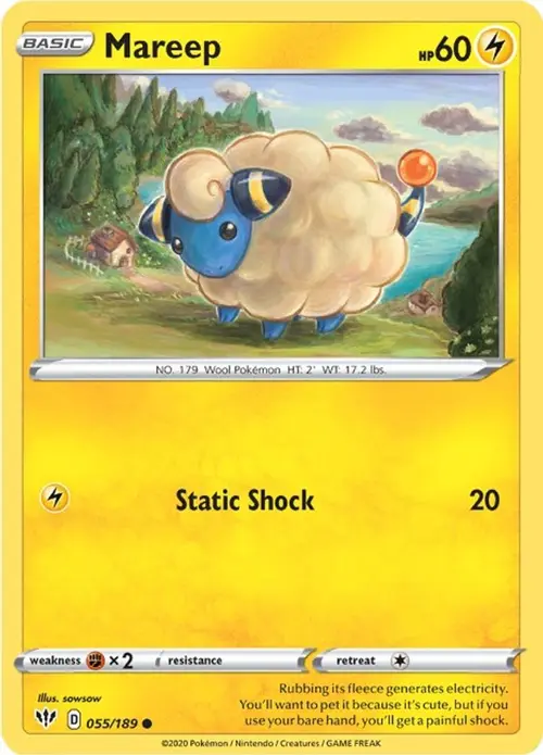 Mareep card art
