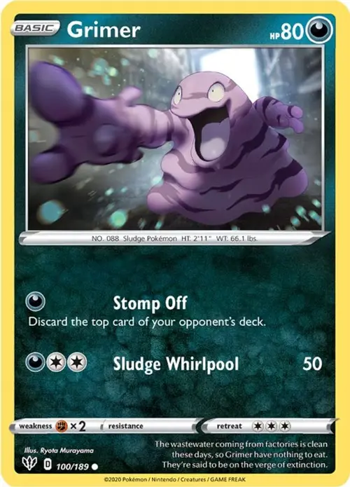 Grimer card art