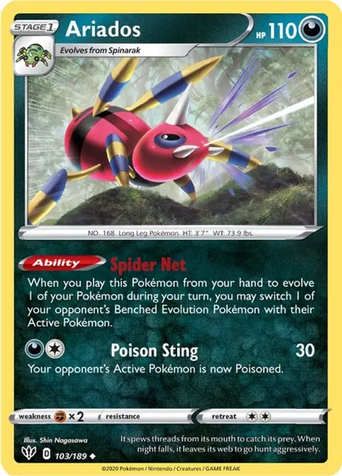 Ariados card art