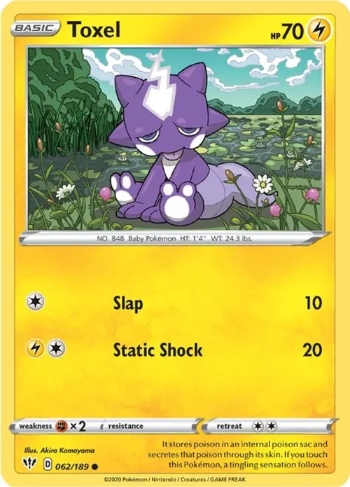 Toxel card art