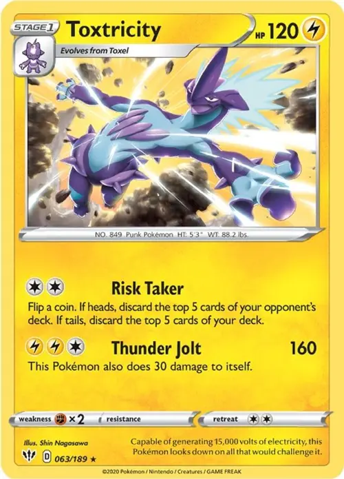Toxtricity card art