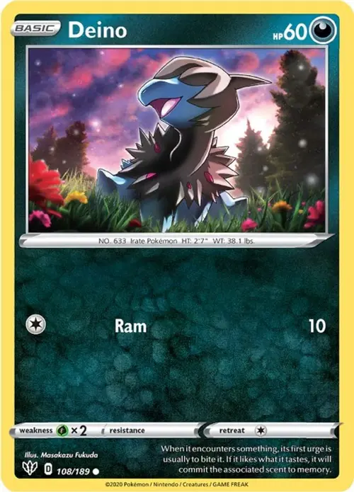Deino card art