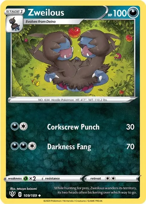 Zweilous card art