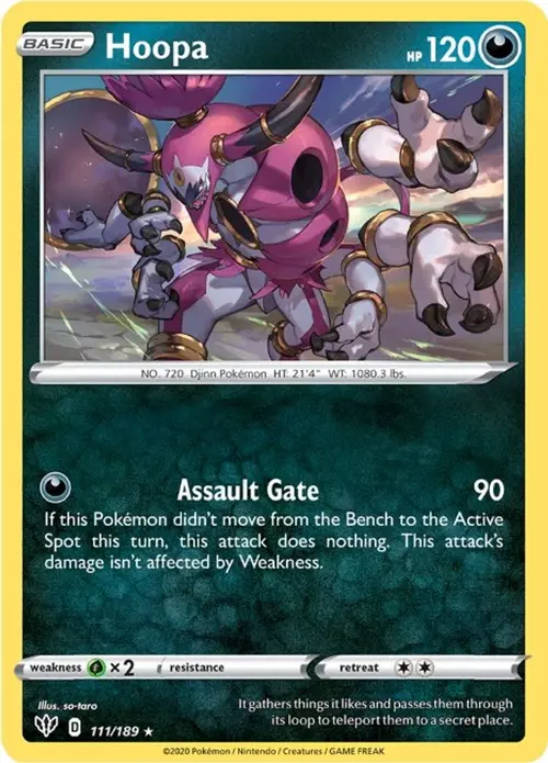 Hoopa card art