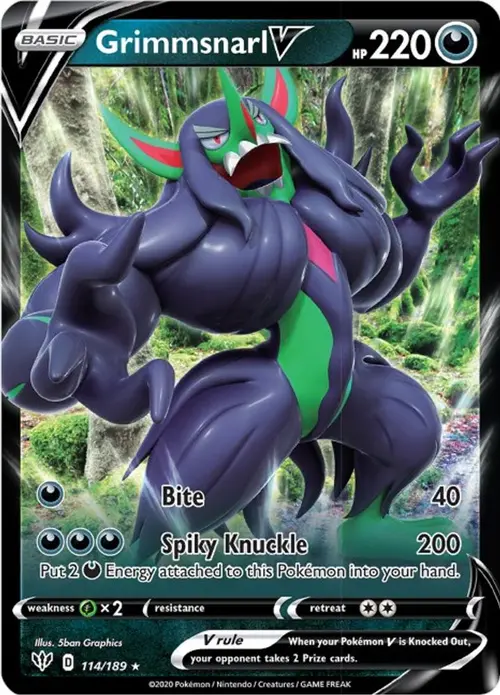Grimmsnarl V card art