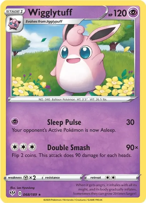 Wigglytuff card art