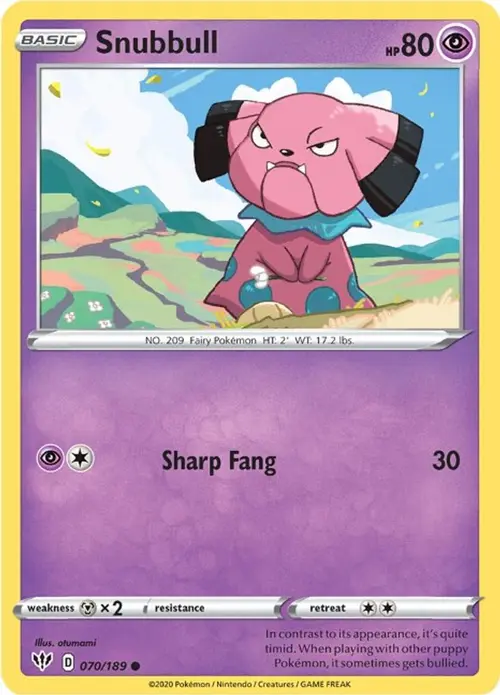 Snubbull card art