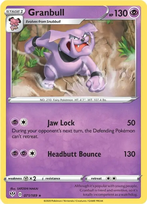 Granbull card art