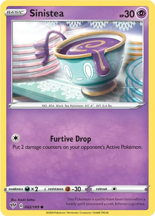 Sinistea card art