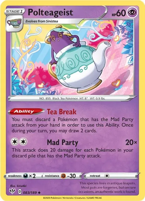 Polteageist card art