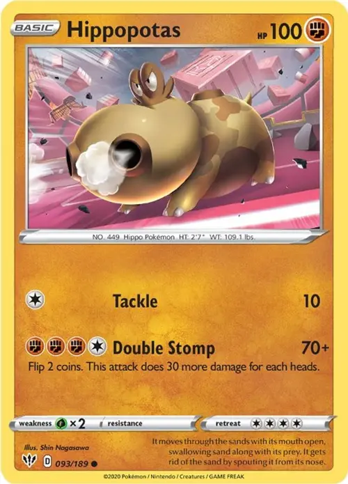 Hippopotas card art